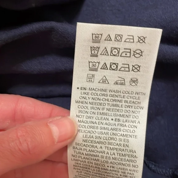 MLS Tee- Short Sleeve Womens Medium Blue Red White Saint Louis City SC VNeck Top - Picture 4 of 4